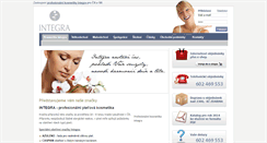 Desktop Screenshot of integra-cr.cz